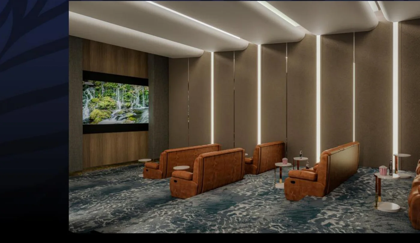 Private Theater at Mantawi Residences